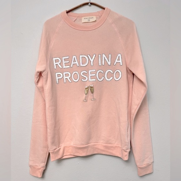 Bow & Drape "Ready in a Prosecco", Peachy Pink Sz M - Picture 2 of 7